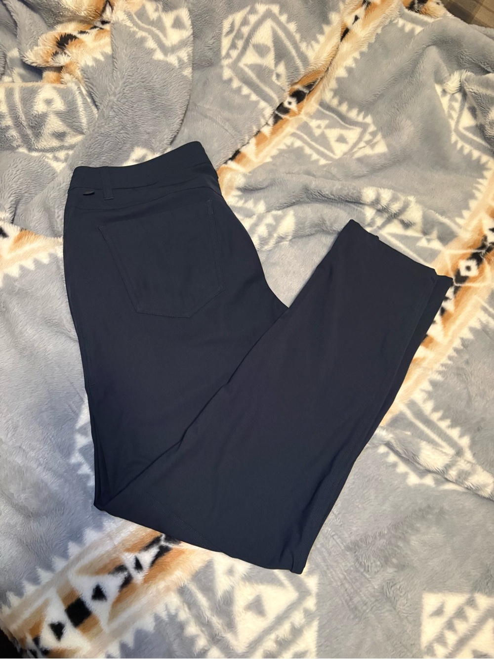 lululemon athletica Men's Straight Jeans in Navy Blue